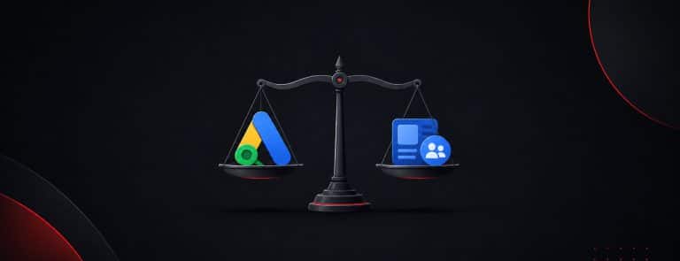 Immagine relativa a Meglio Google Ads o Facebook Ads? La guida per le PMI locali che vogliono investire bene per LABOOM Desig